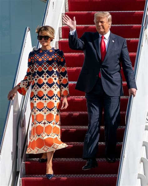 melania's gucci caftan|melania trump outfit.